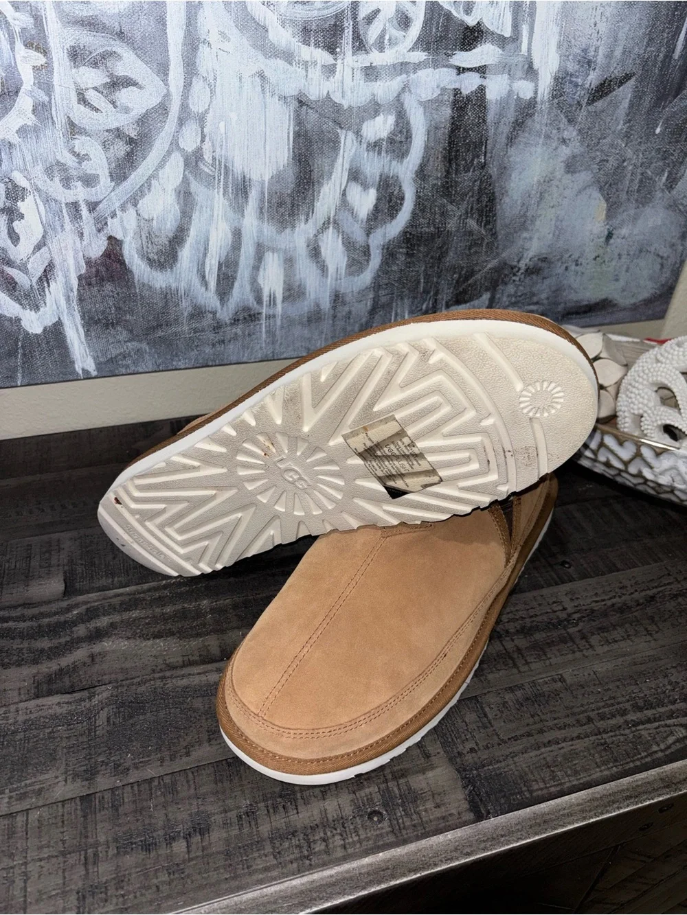 UGG Men's Romeo slip-on slippers MENS SZ 15
